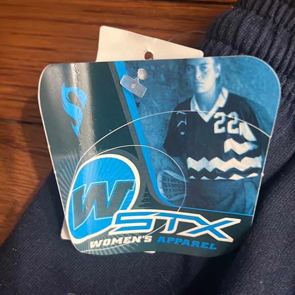 STX Womens cotton field hockey shorts with decal - Picture 3 of 4